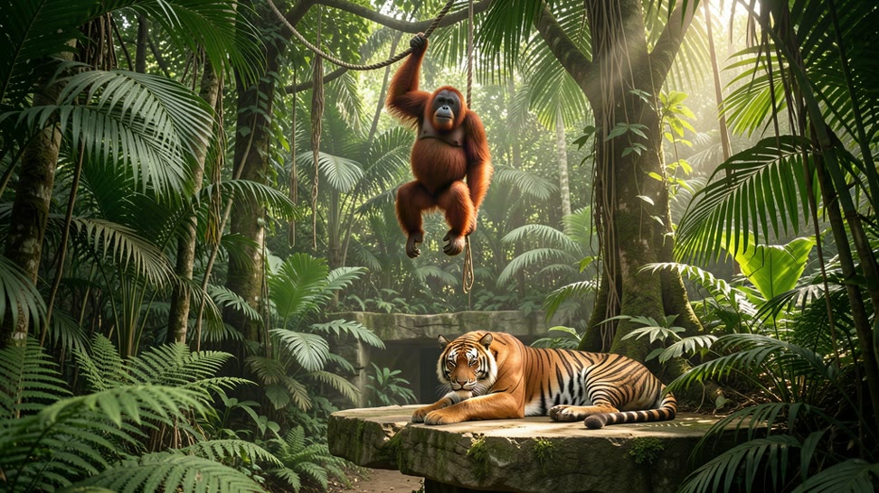 Indo-Malaya rainforest pavilion