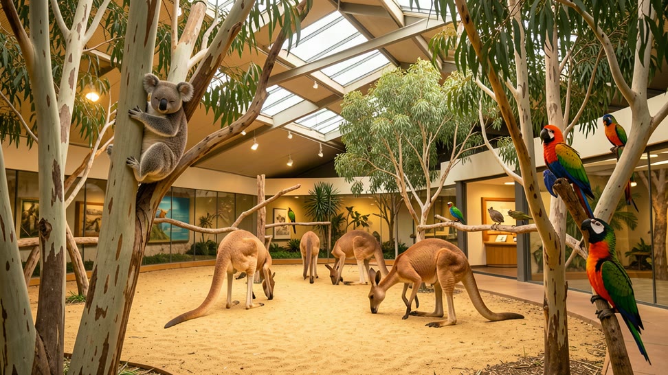 Australasia pavilion koala